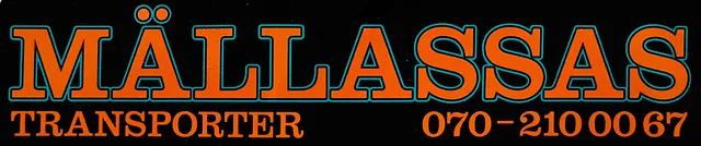 Mällassas Transporter - logotyp